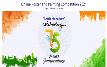Launch of Global Digital Painting and Poster Making Competition by ICCR